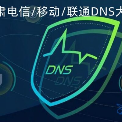 移动DNS服务器列表与解读