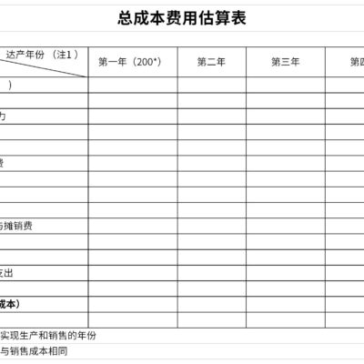 费用预算与投入考量