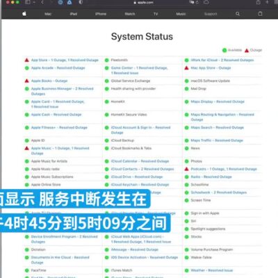 苹果服务器发展态势