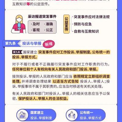 应对突发事件的必备联系信息