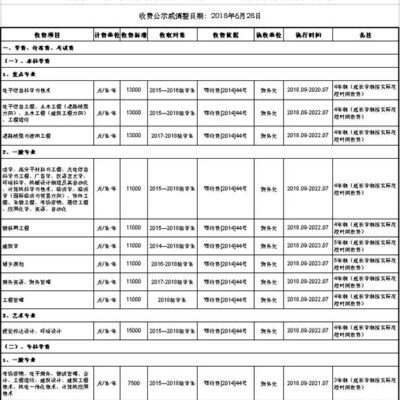 关于收费标准及定价策略的解析